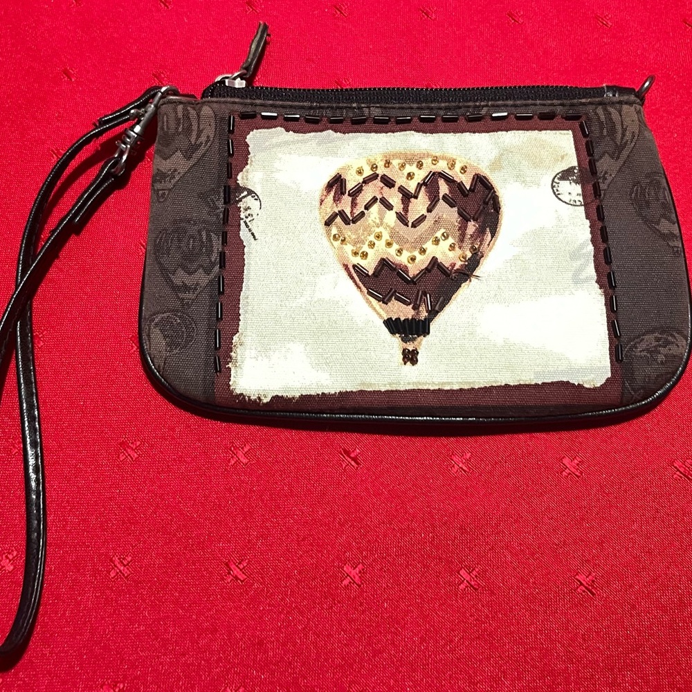 Brown Hot Air Balloon Design Women's Bag